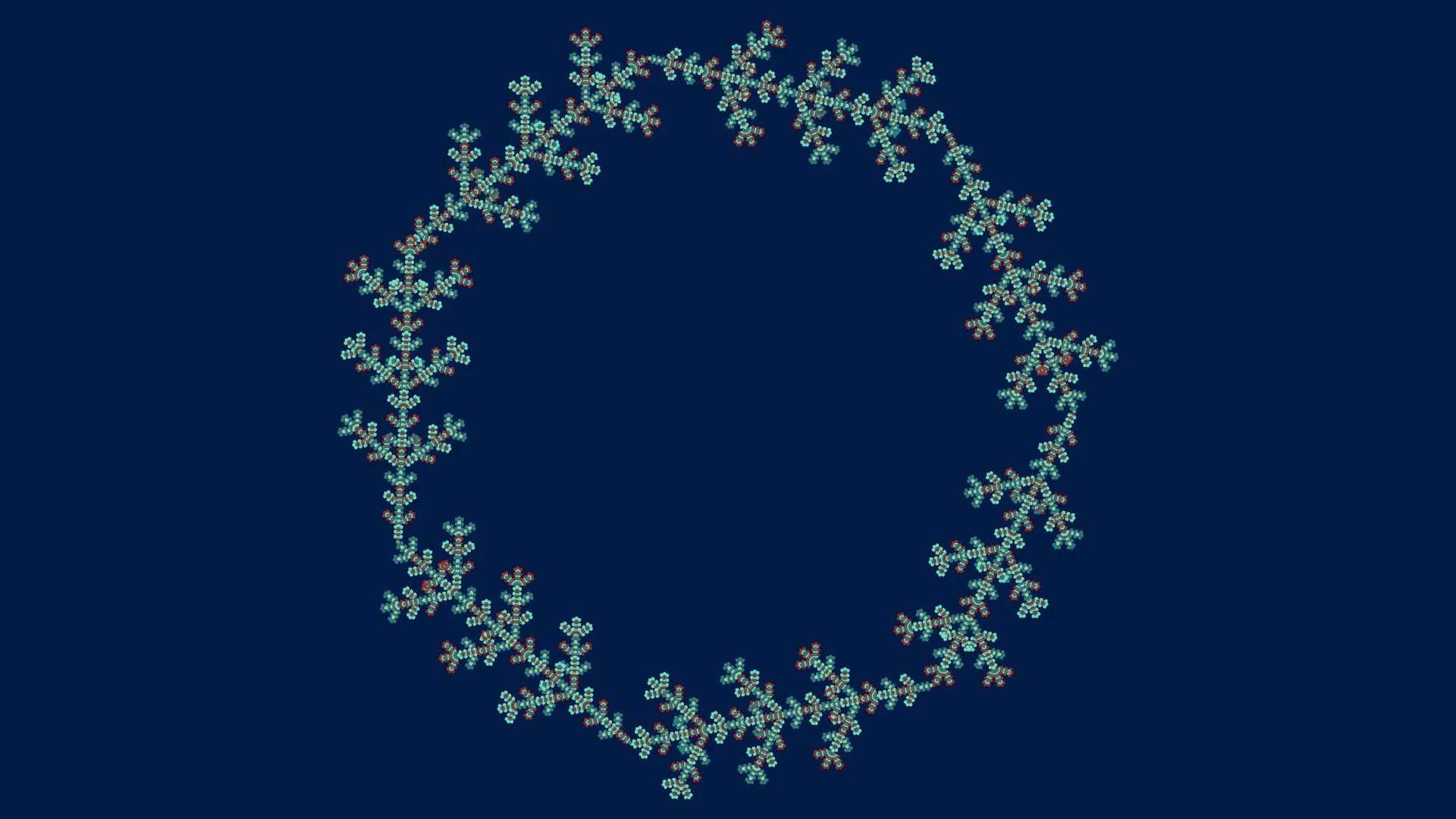 Mossy Branch — L-System fractal art by mjenny