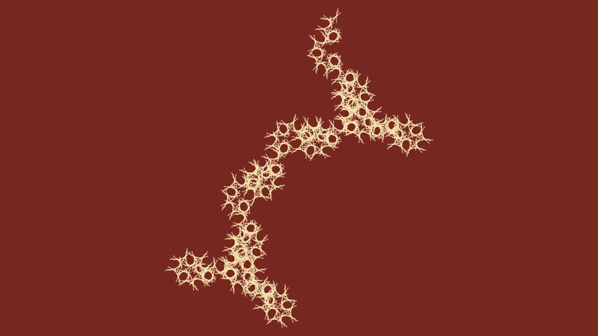 Rotating Rod — L-System fractal art by NatArtinFract