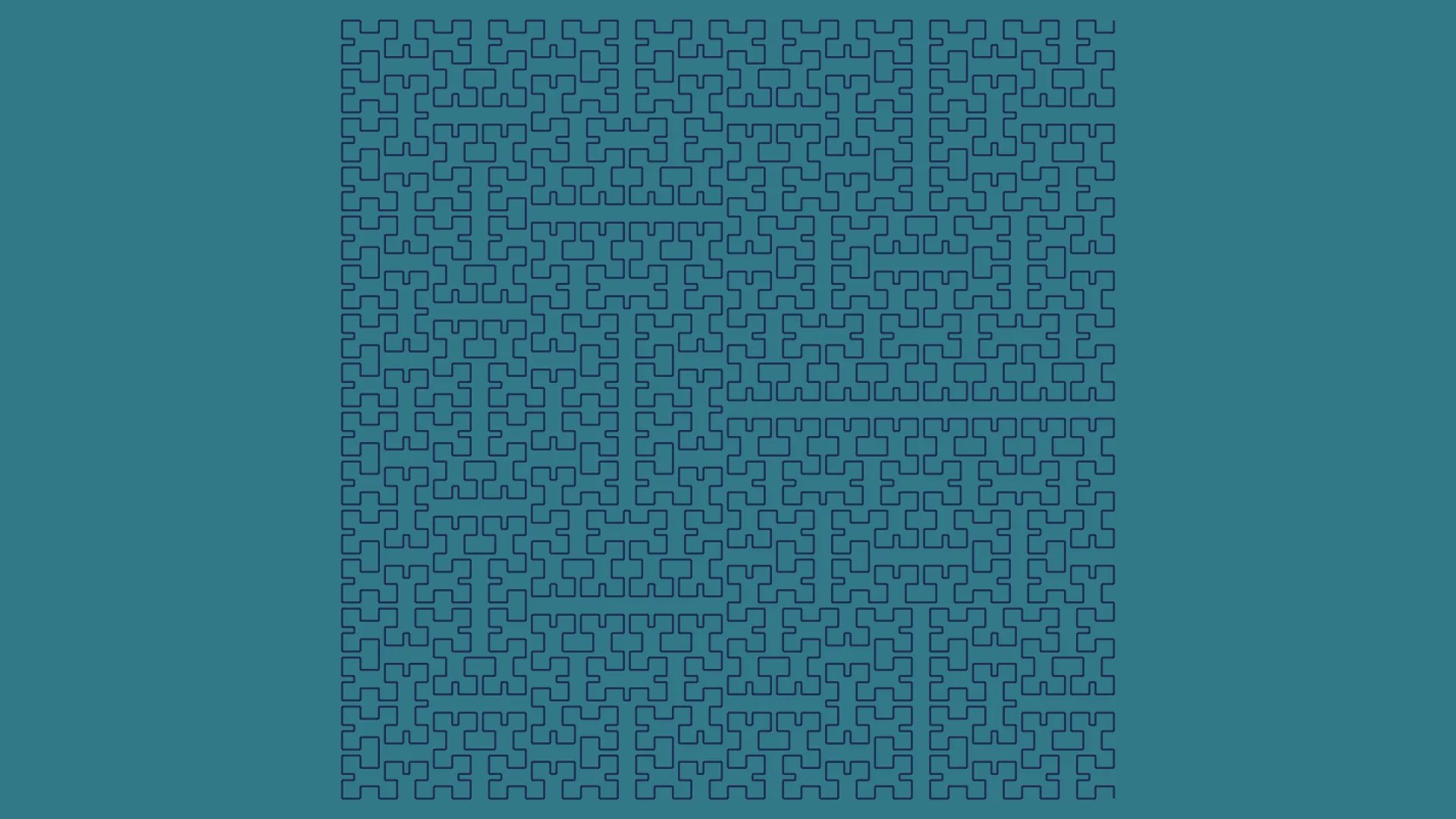 Hidden Flame — L-System fractal art by mjenny