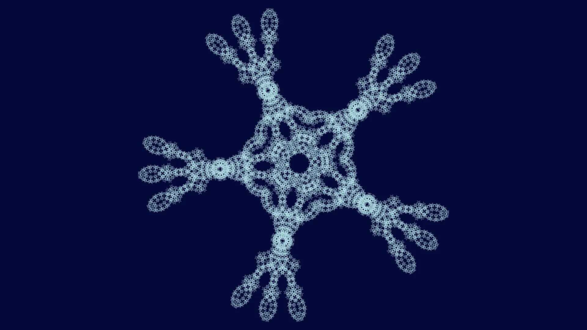 Solar Pulse — L-System fractal art by mjenny