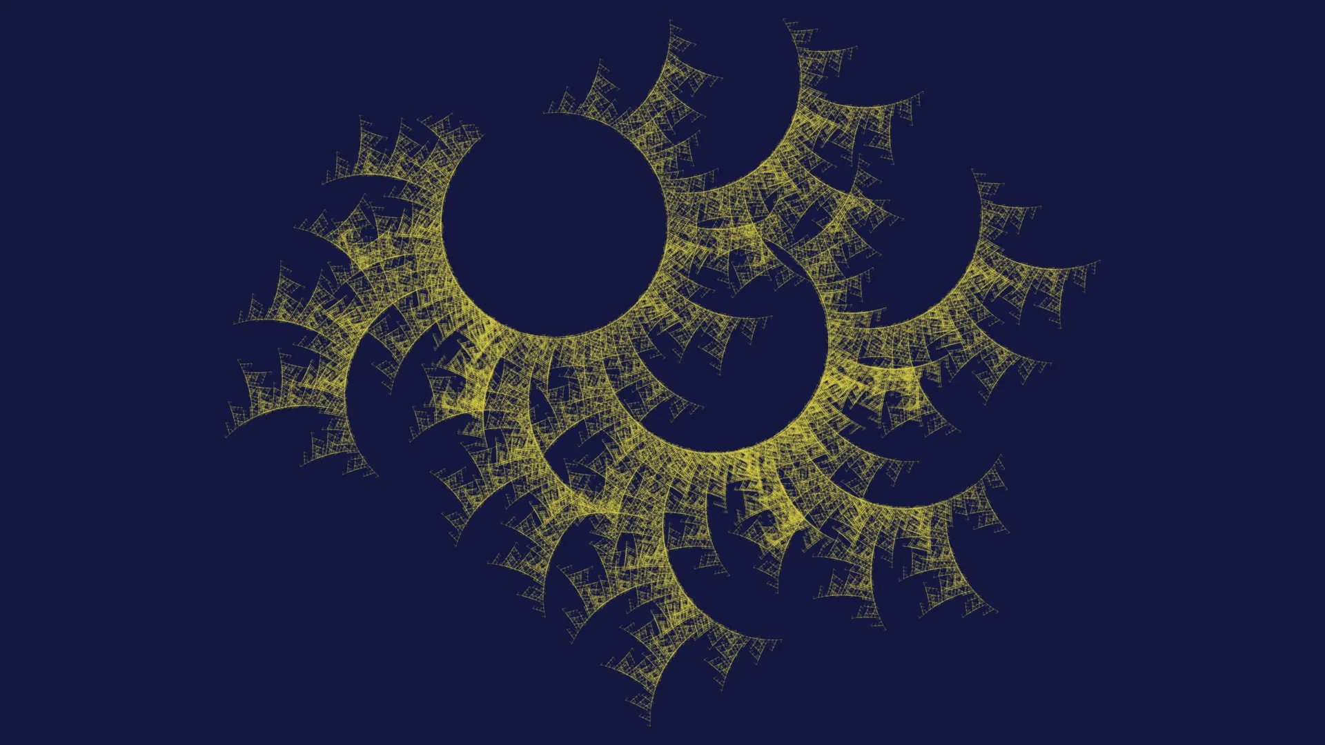 Woven Fern — L-System fractal art by mjenny