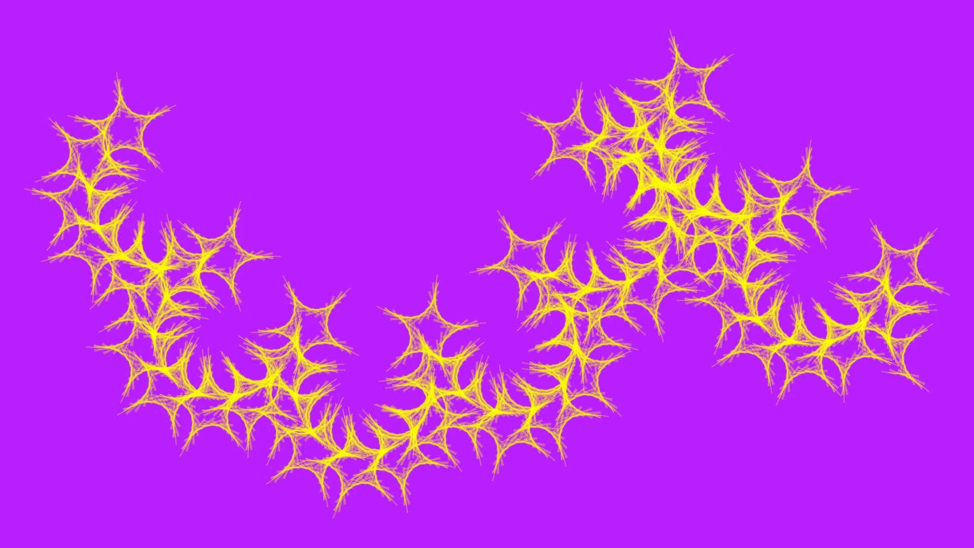 Fading Nebula — L-System fractal art by mjenny