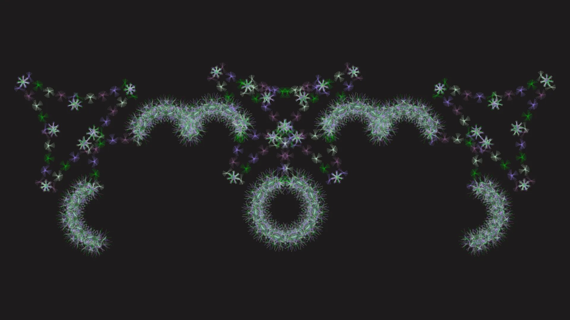 Sunken Dusk — L-System fractal art by mjenny