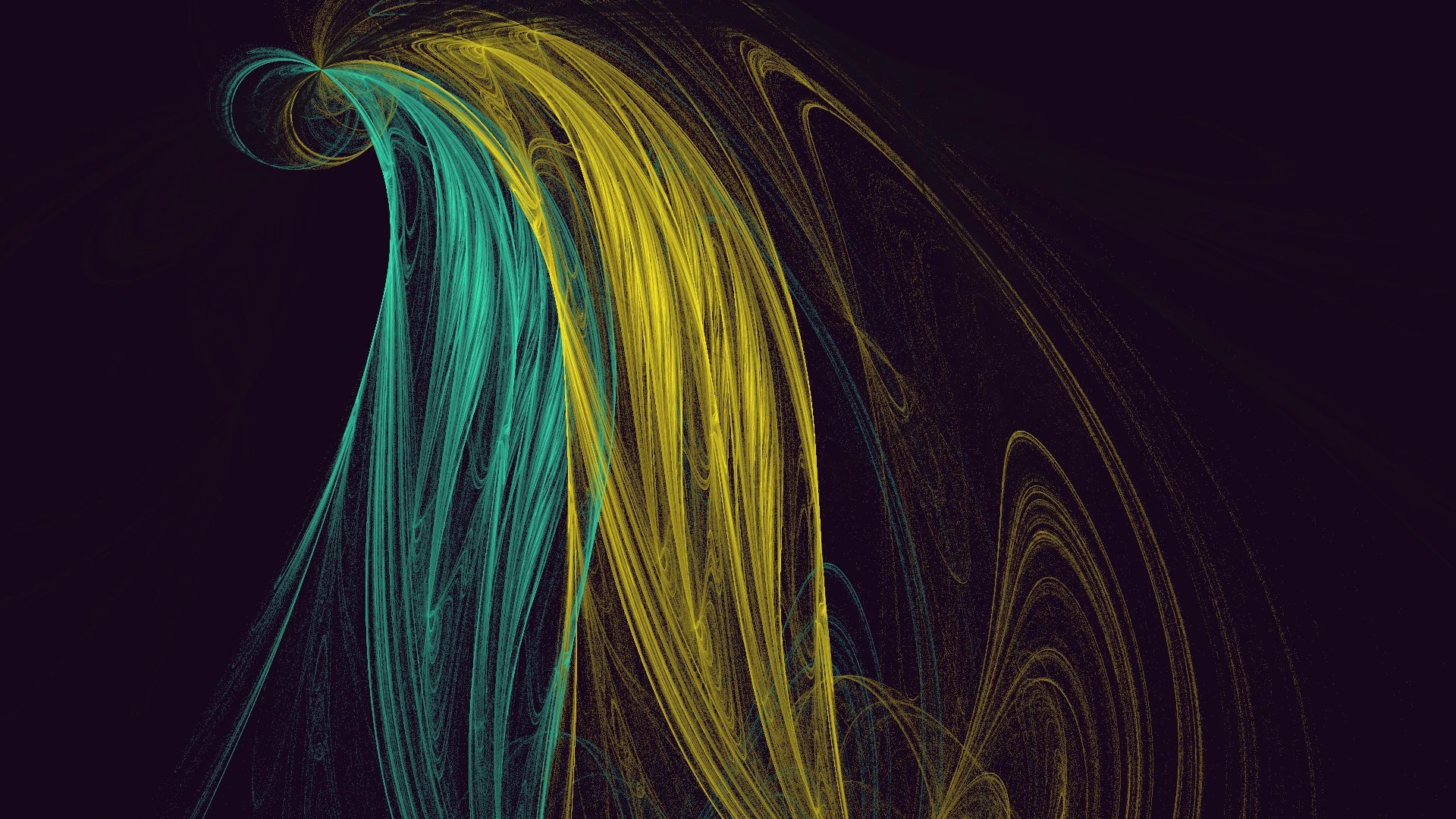Magnetic Aurora — Fiamma arte frattale di Jema