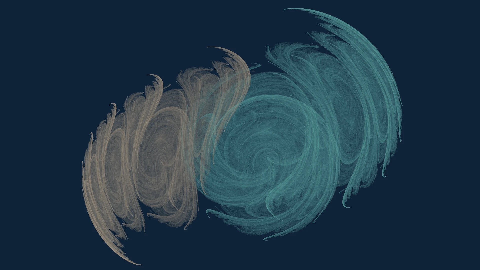 Dissolved Haze — IFS flame fractal art by mjenny