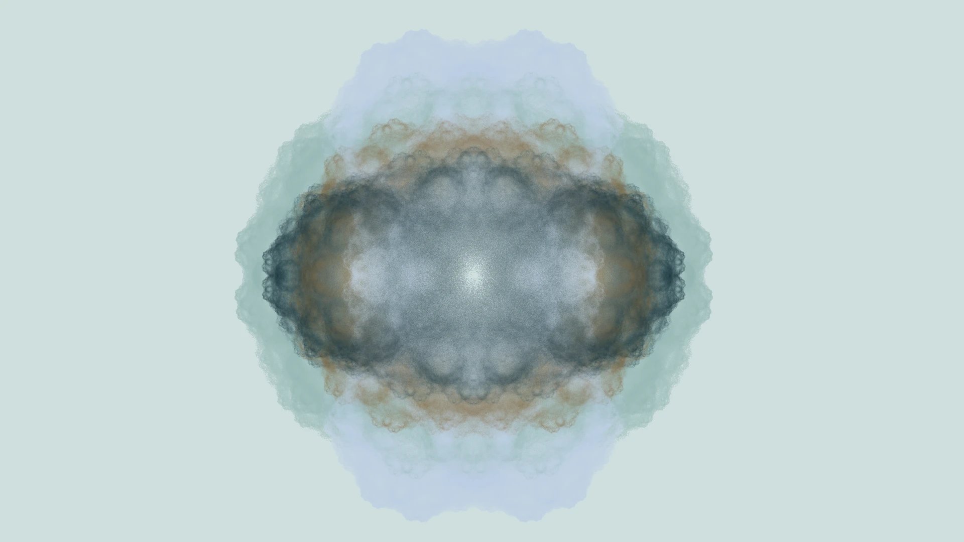 cloud — Flame-Fraktal-Kunst von Schlufina