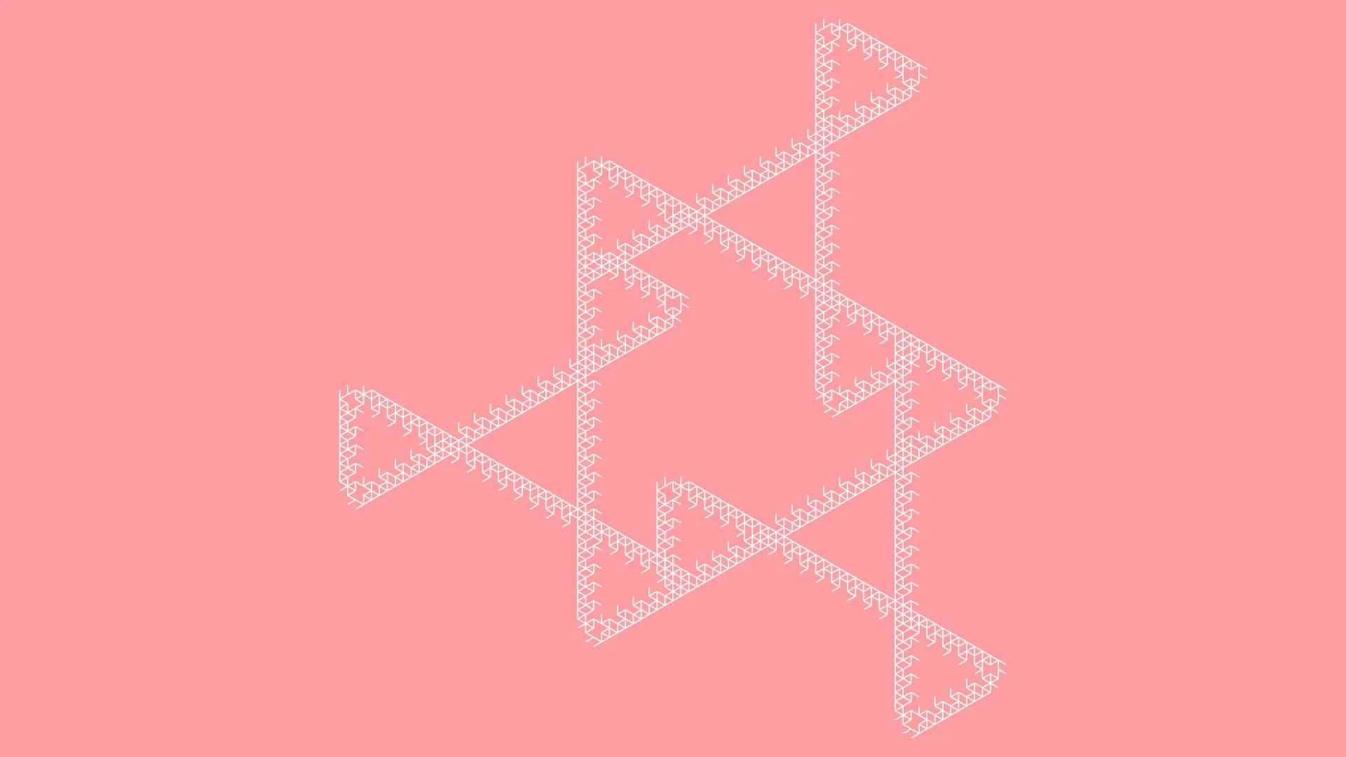 Molten Glyph — L-System fractal art by mjenny