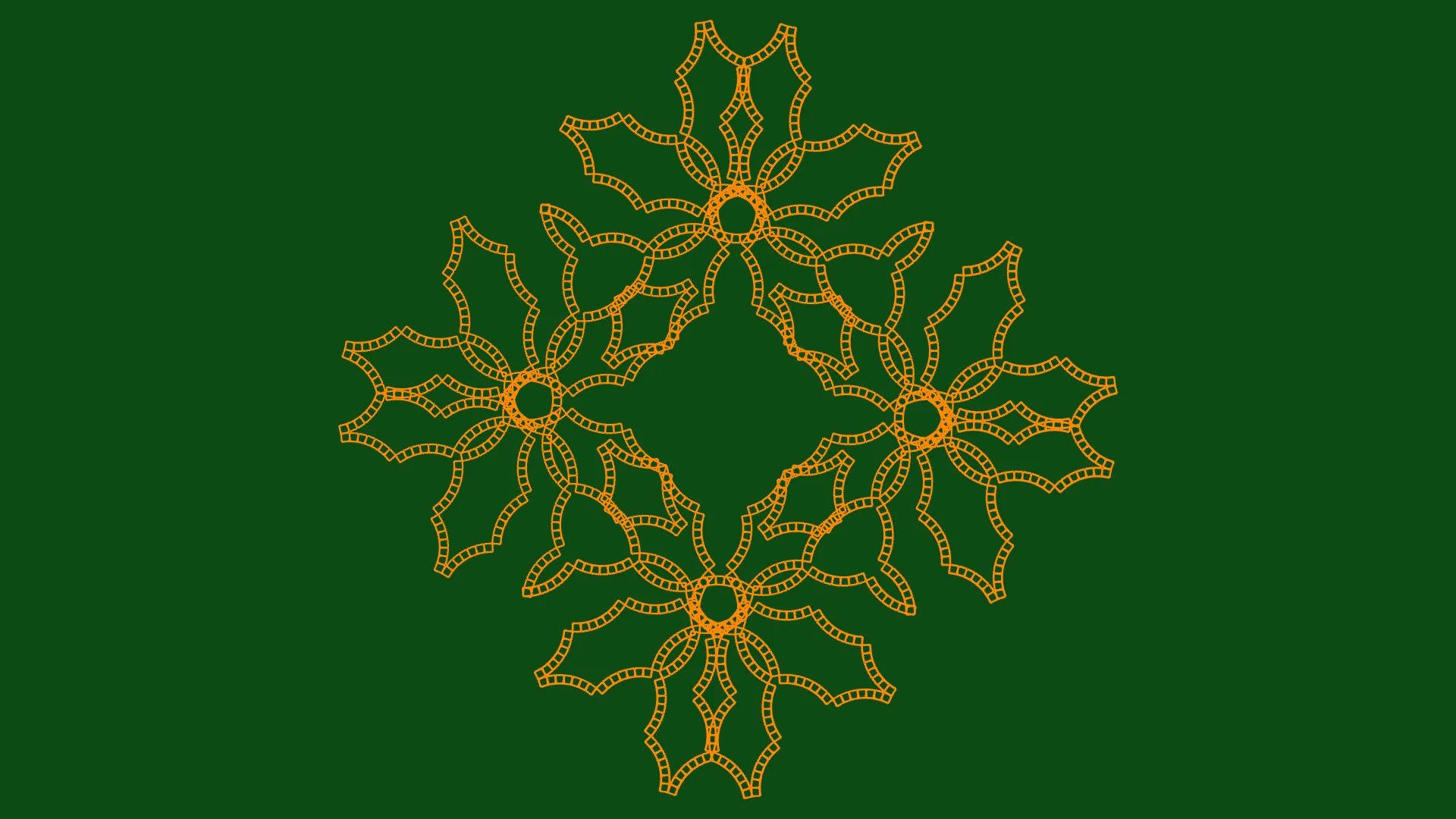 Obsidian Arc — L-System fractal art by mjenny