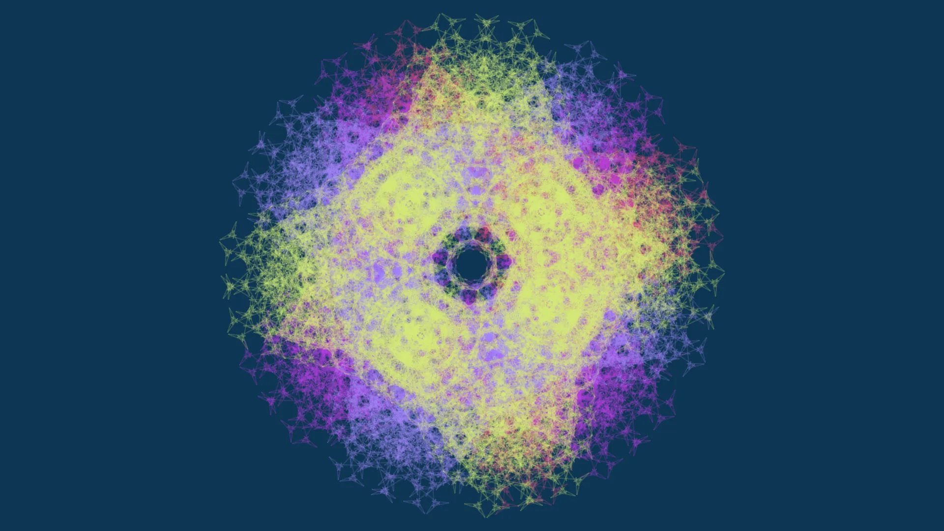 Volcanic Trellis — L-System fractal art by mjenny