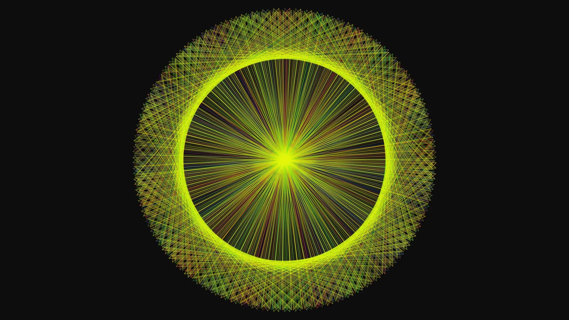 stitched sun — L-System fractal art by NatArtinFract