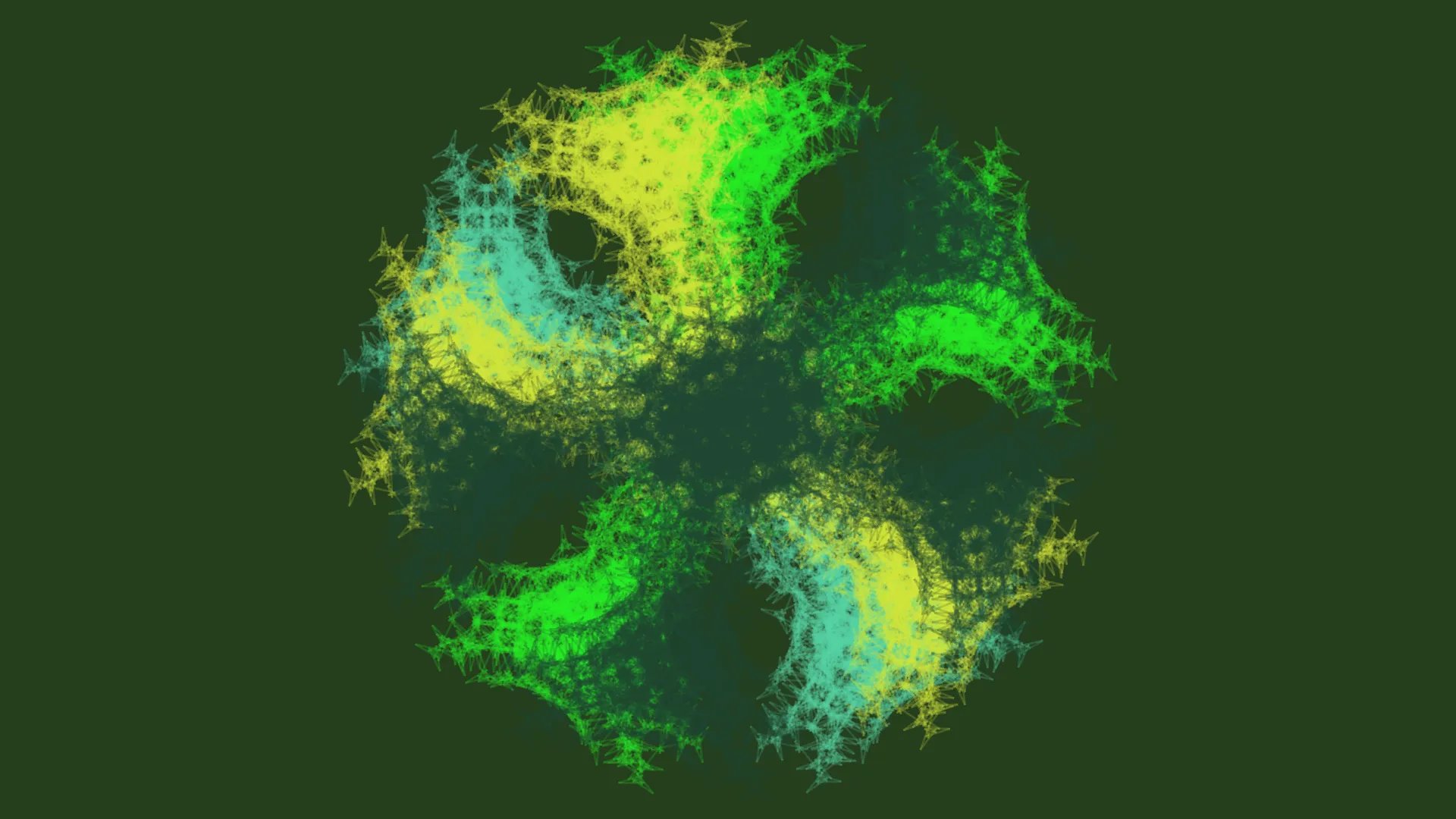 Quantum Ember — L-System fractal art by mjenny