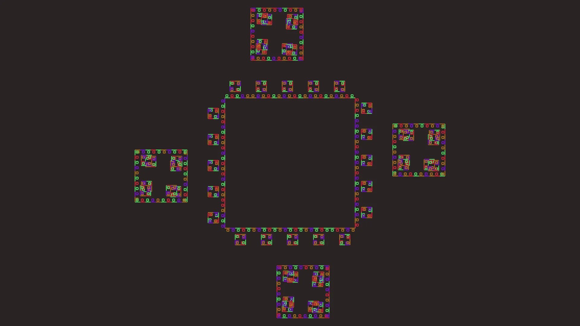 Jade Orbit — L-System fractal art by mjenny