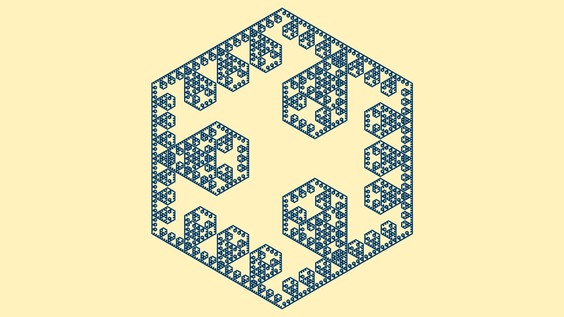 Brittle Diamond — L-System fractal art by mjenny