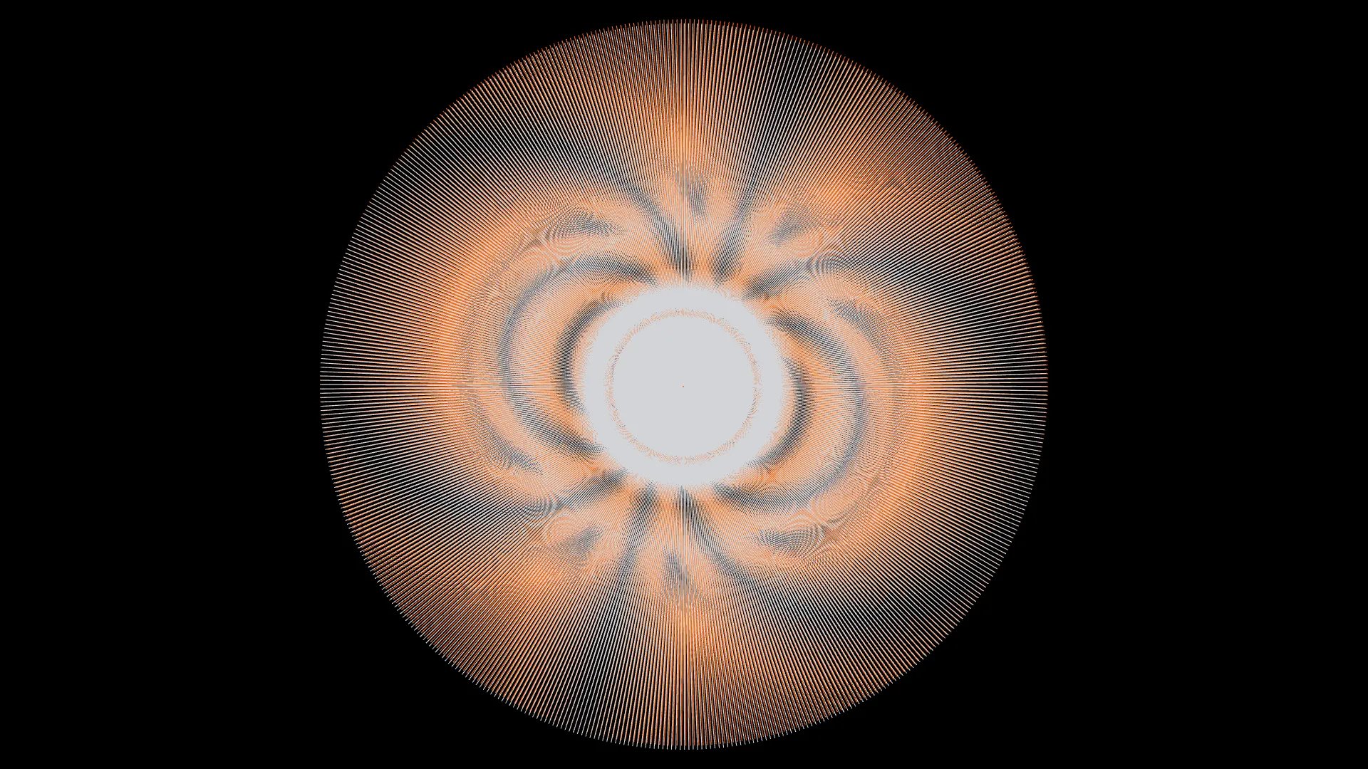 Cosmic Interference — L-System fractal art by mjenny