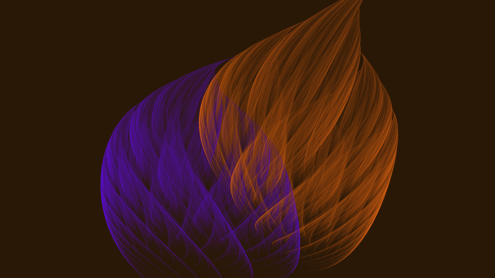 Violet Dendrite — Flame fractal art by Schlufina