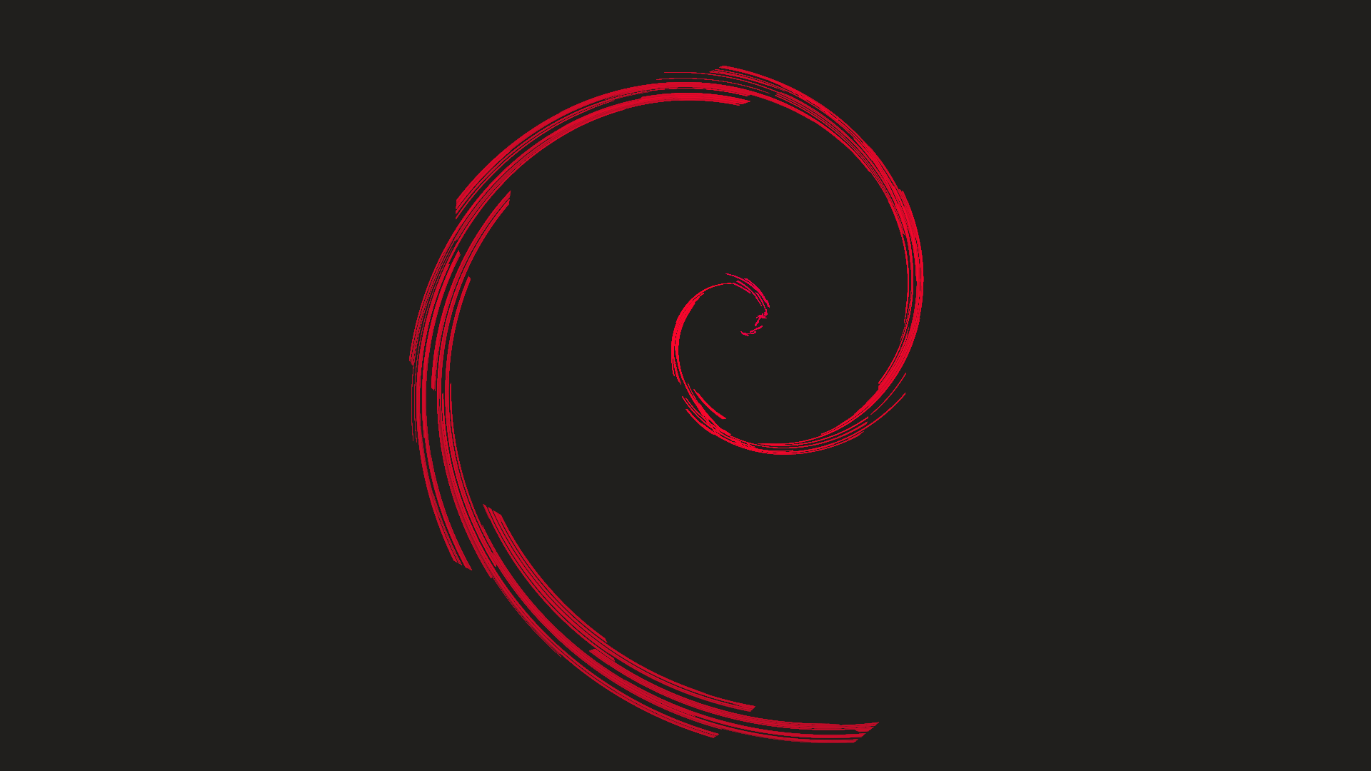 Debian — Flame fractal art by Jema