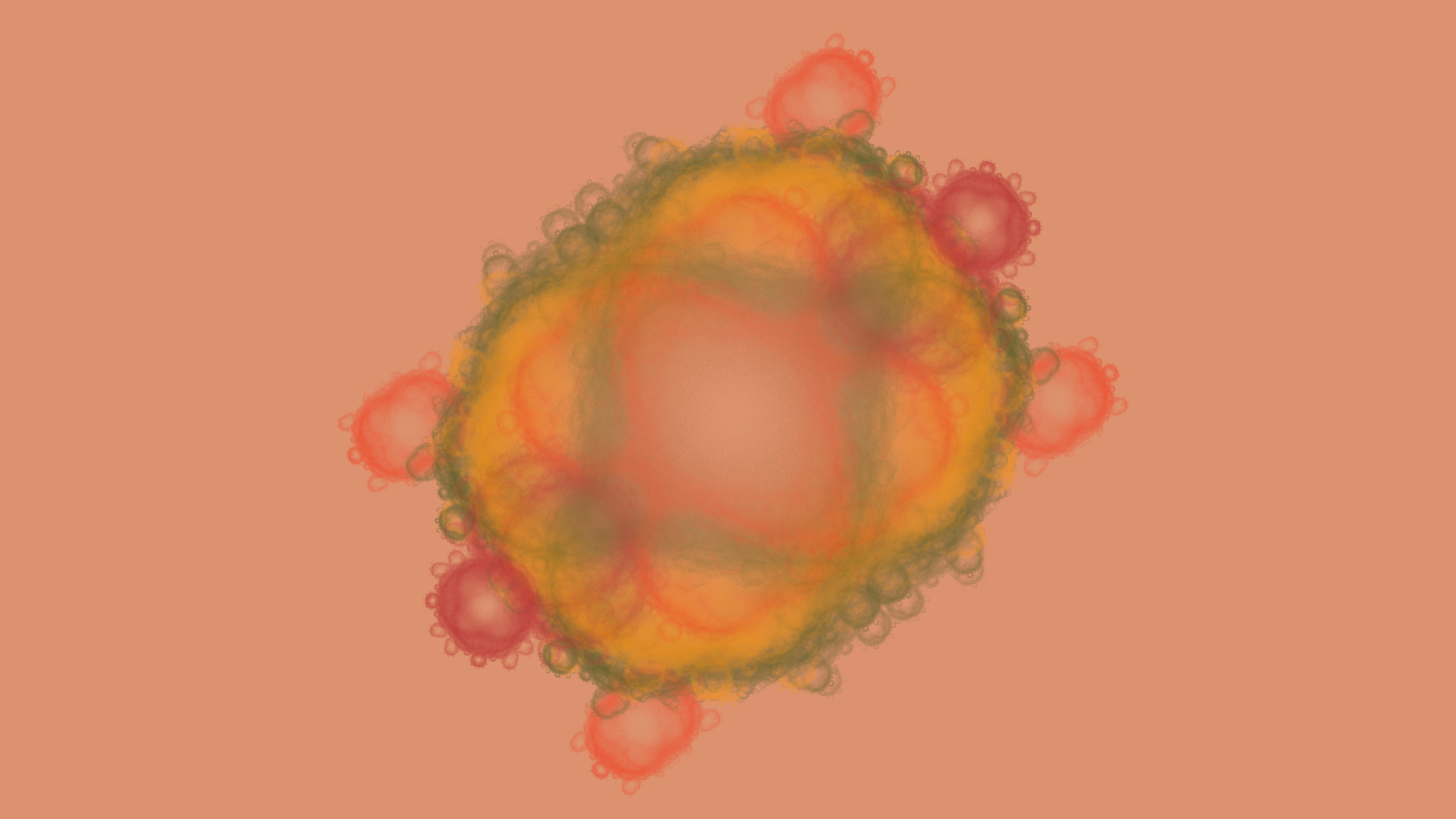 Floral Turtle — Flame fractal art by Schlufina
