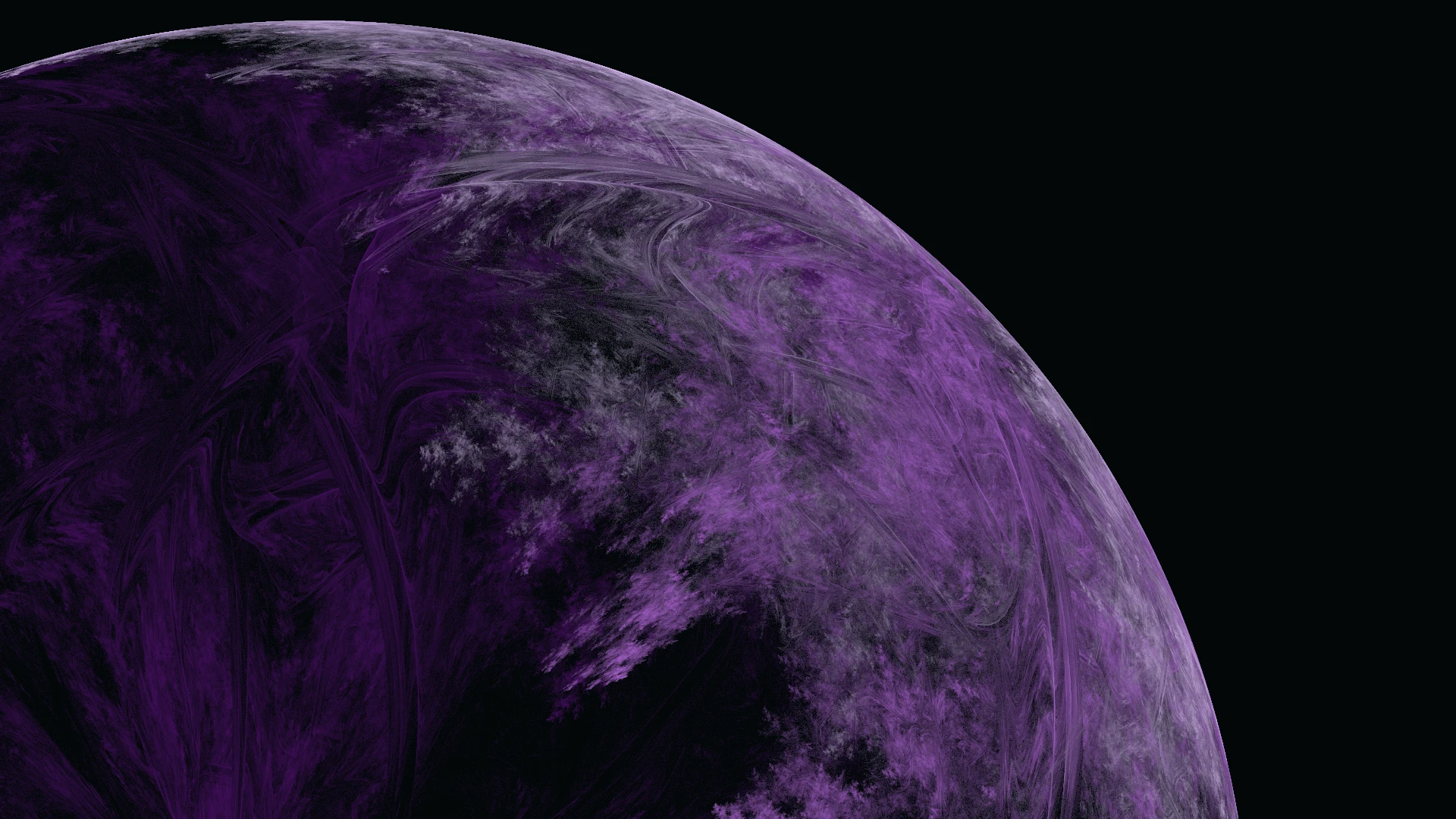 Void Planet — Flame fractal art by Jema