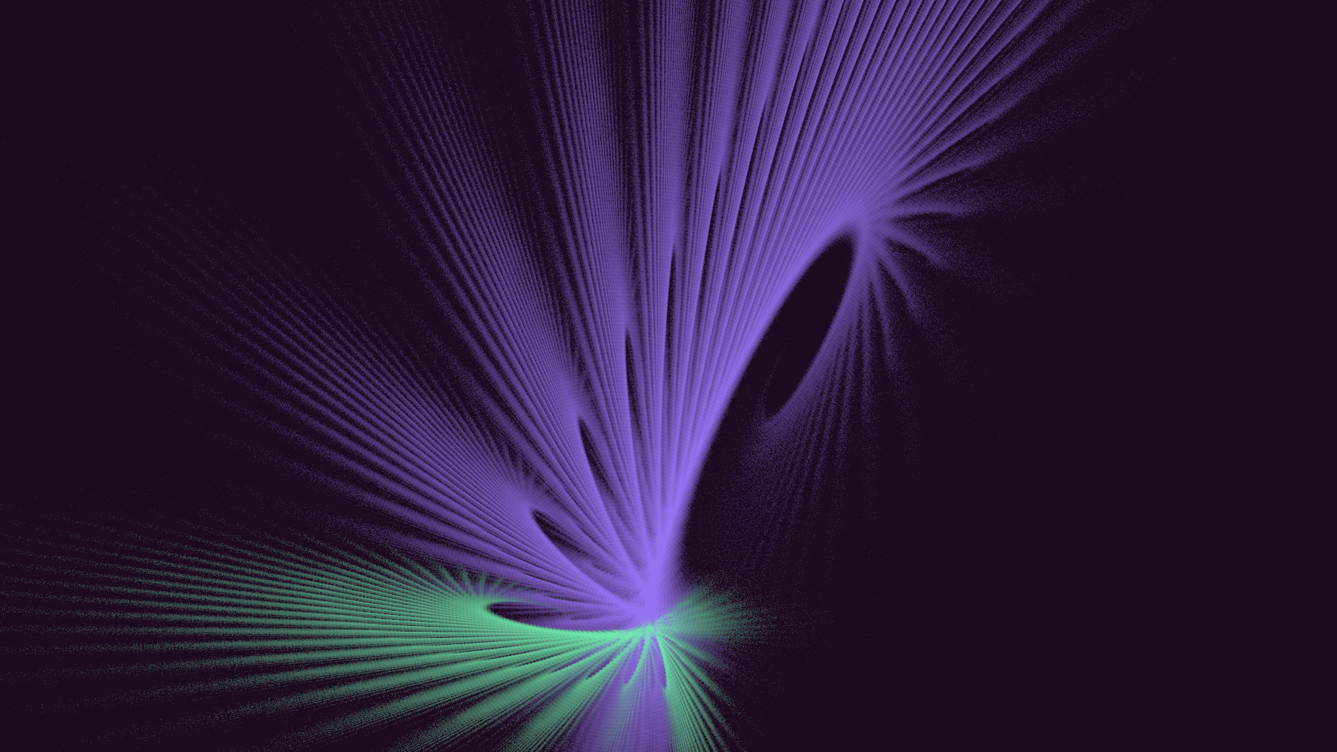 Meditative Gate — Flame fractal art by Schlufina