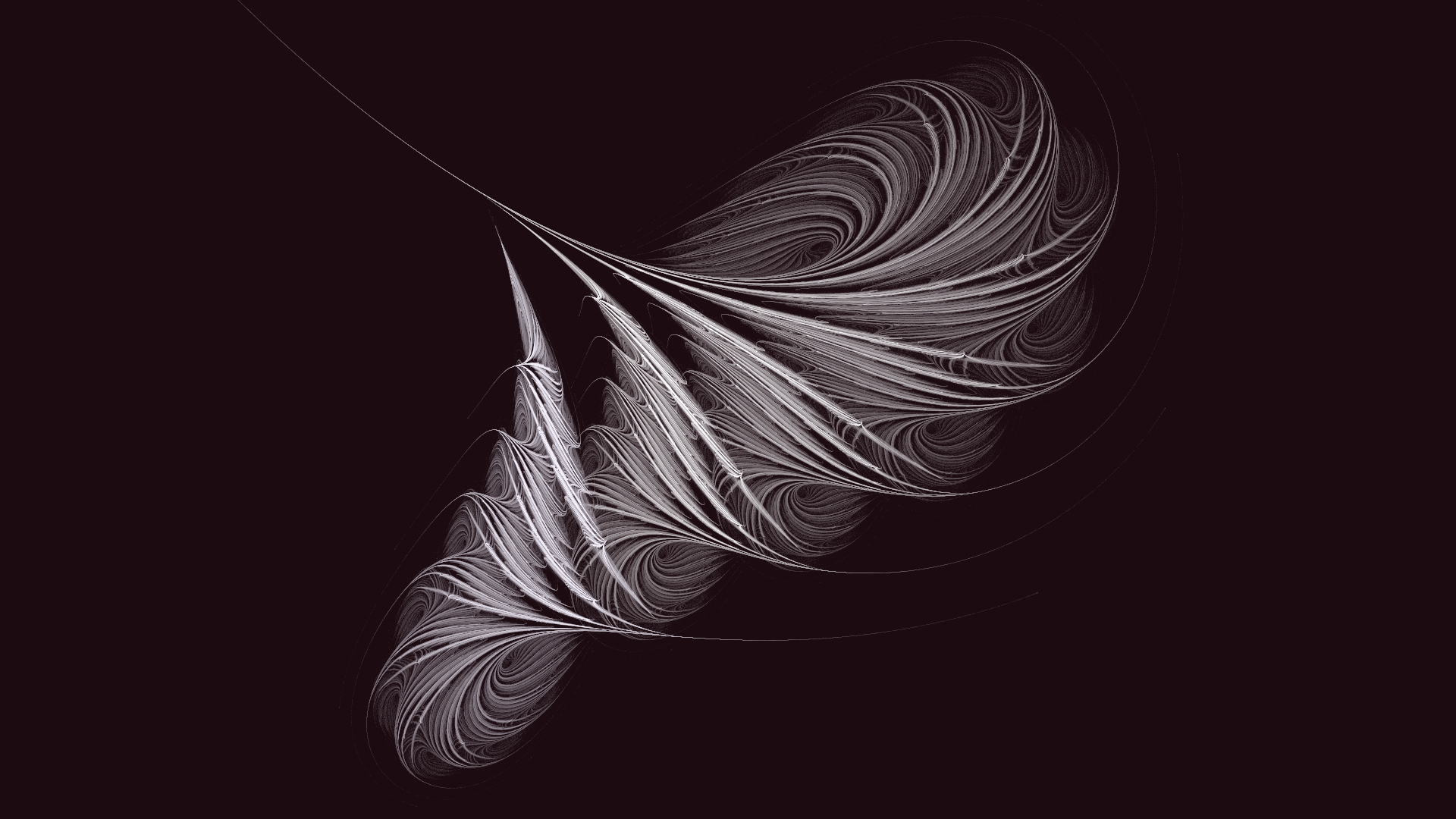 Silver Monument — Art fractal Flame par Jema
