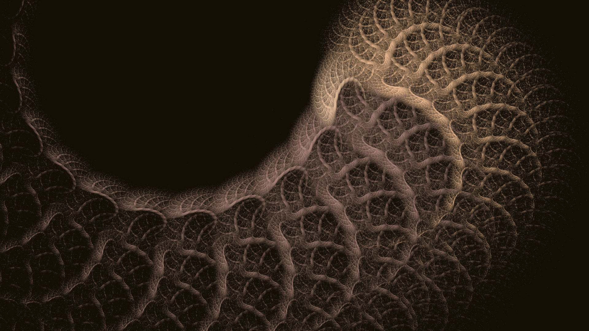 Dinosaur Skin — Flame fractal art by Schlufina