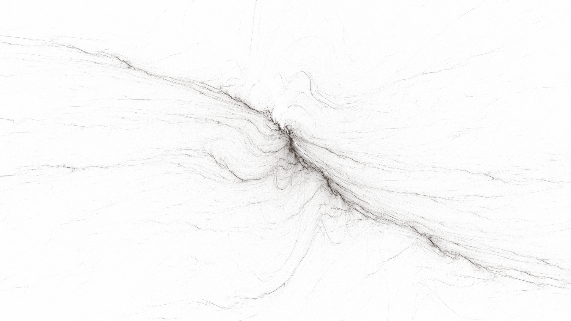 Black Crack — Flame fractal art by Jema