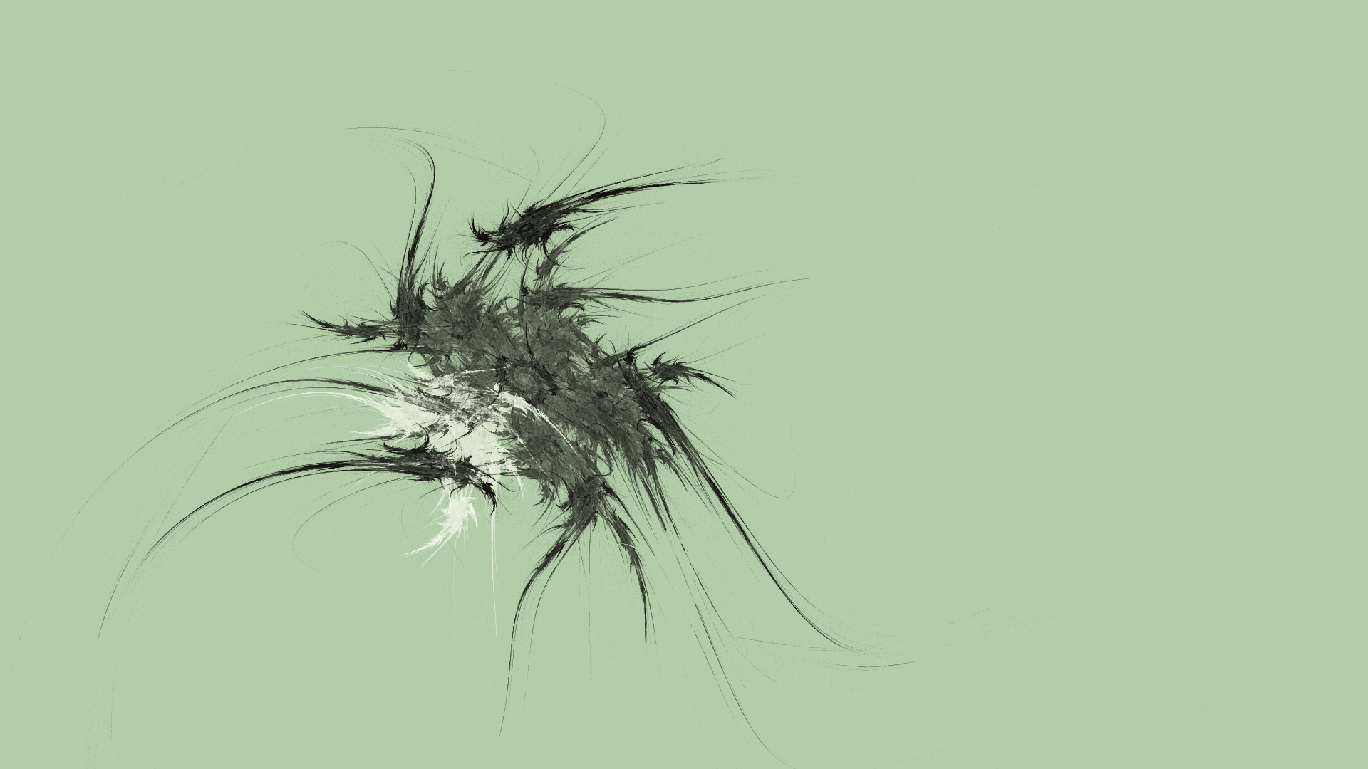 Ink Splash — Flame fractal art by Jema