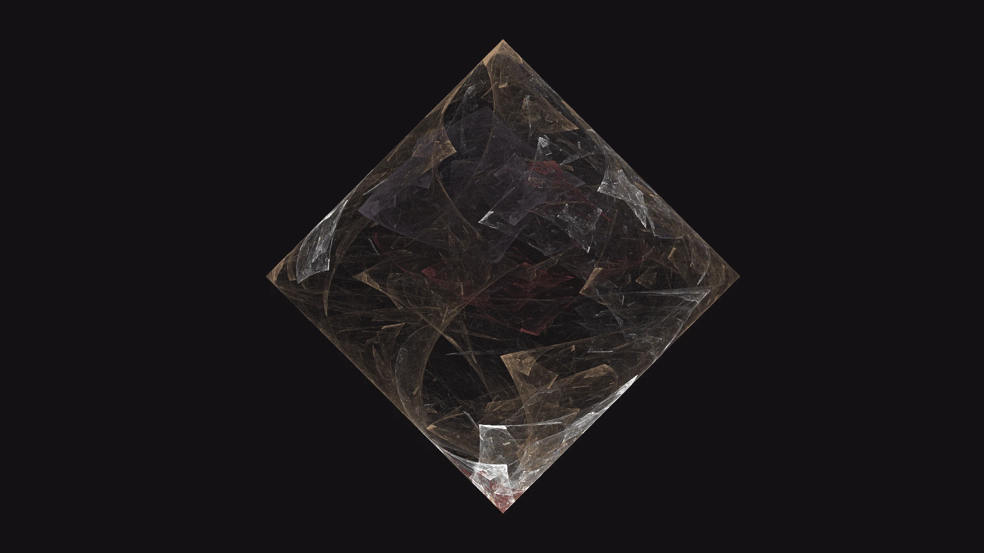 Diamant — フレームフラクタルアート 作成: Schlufina