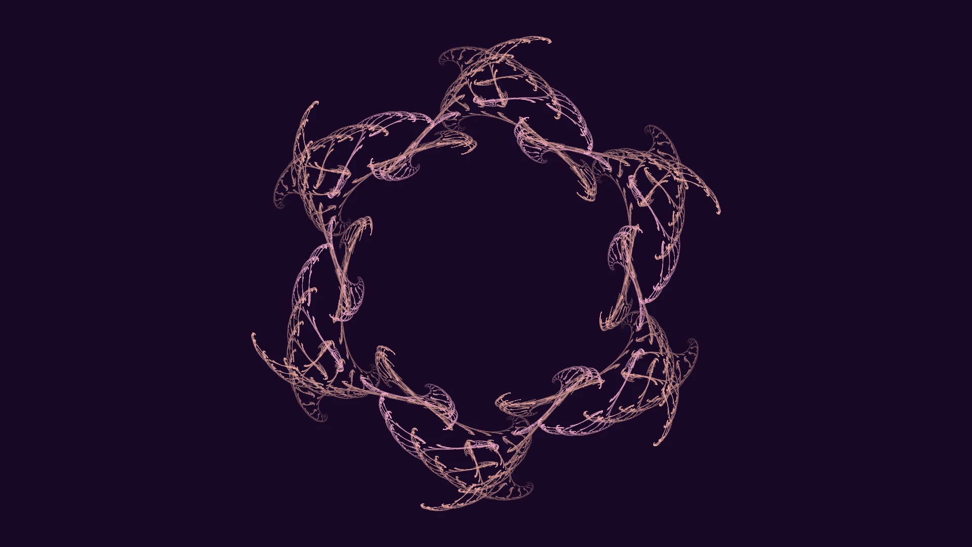 Woven Trellis — 火焰分形艺术 由 Jema