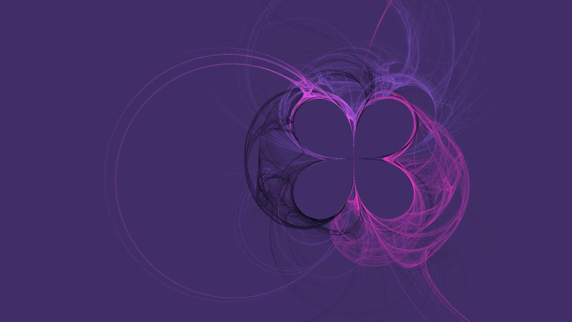 Lucky Clover — Flame fractal art by Jema