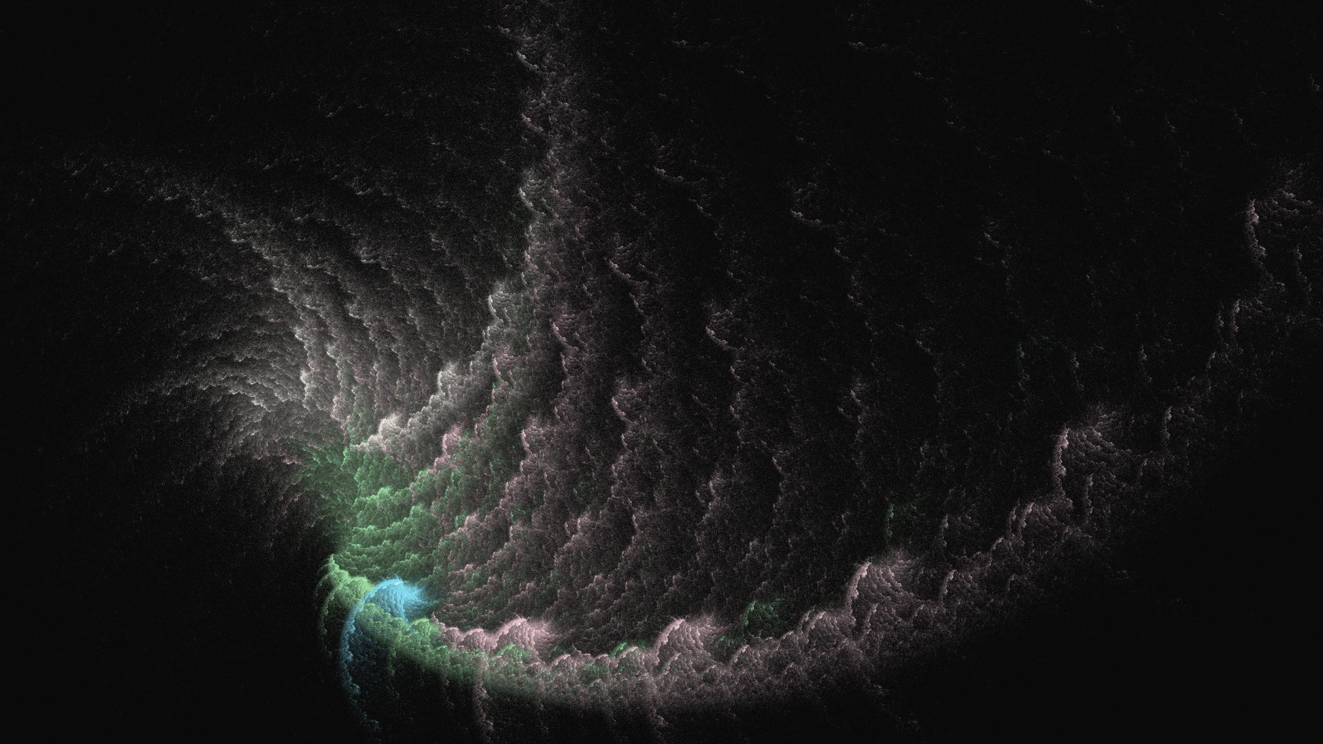 Scattered Wave — Flame fractal art by Jema