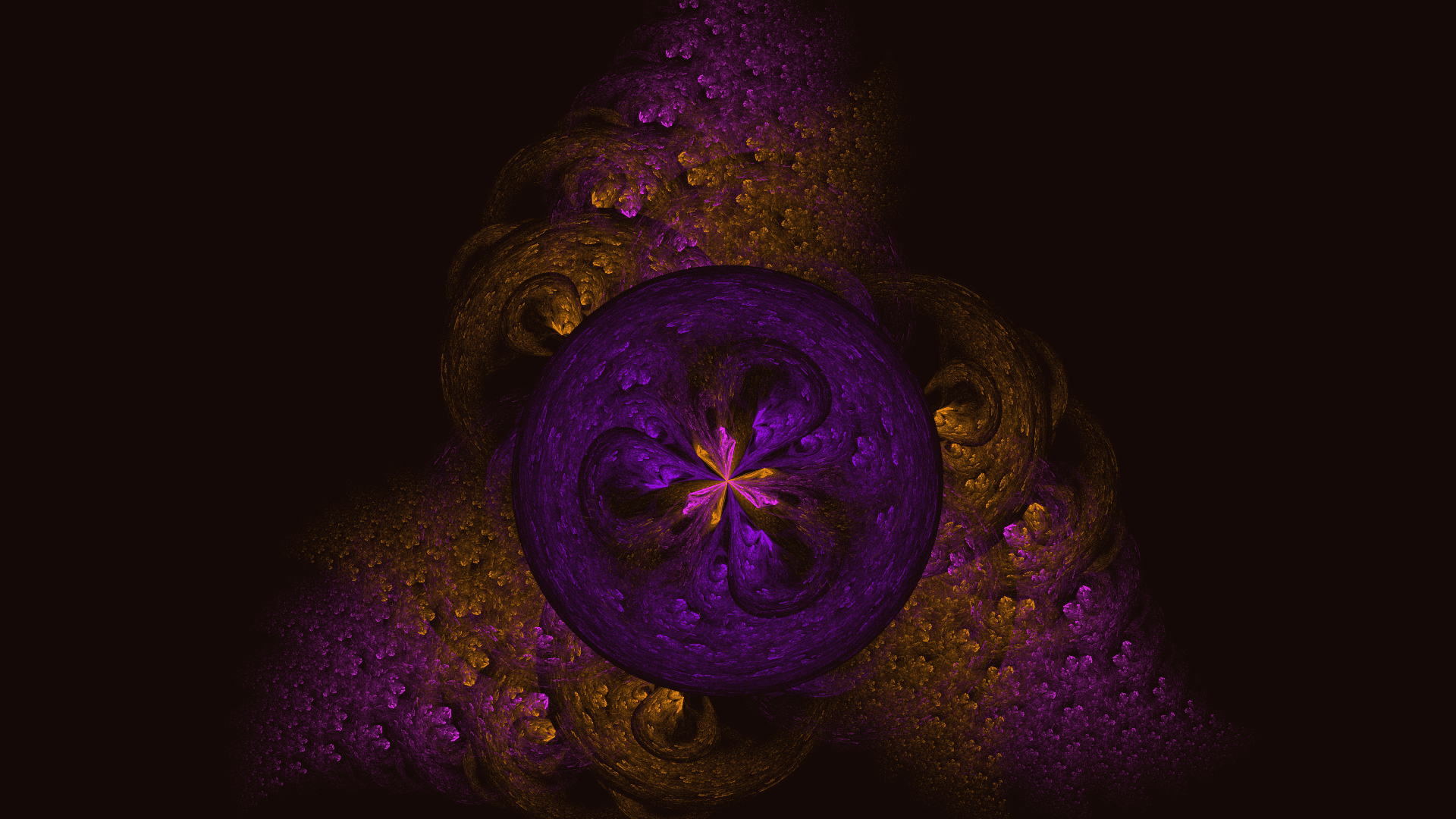 Petrified Knot — Flame fractal art by Schlufina