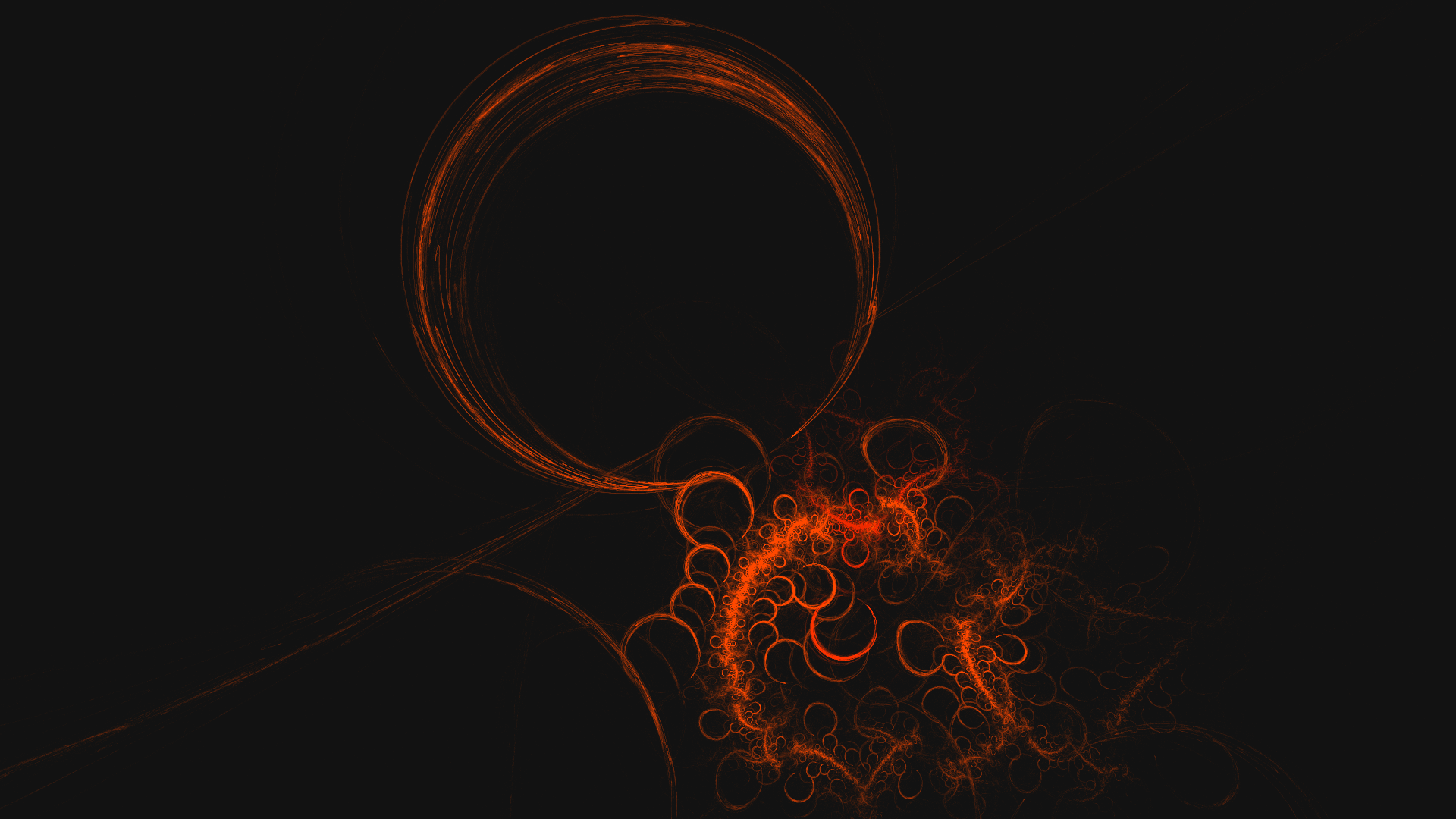 Magma Bubbles — フレイムフラクタルアート 作成： Schlufina