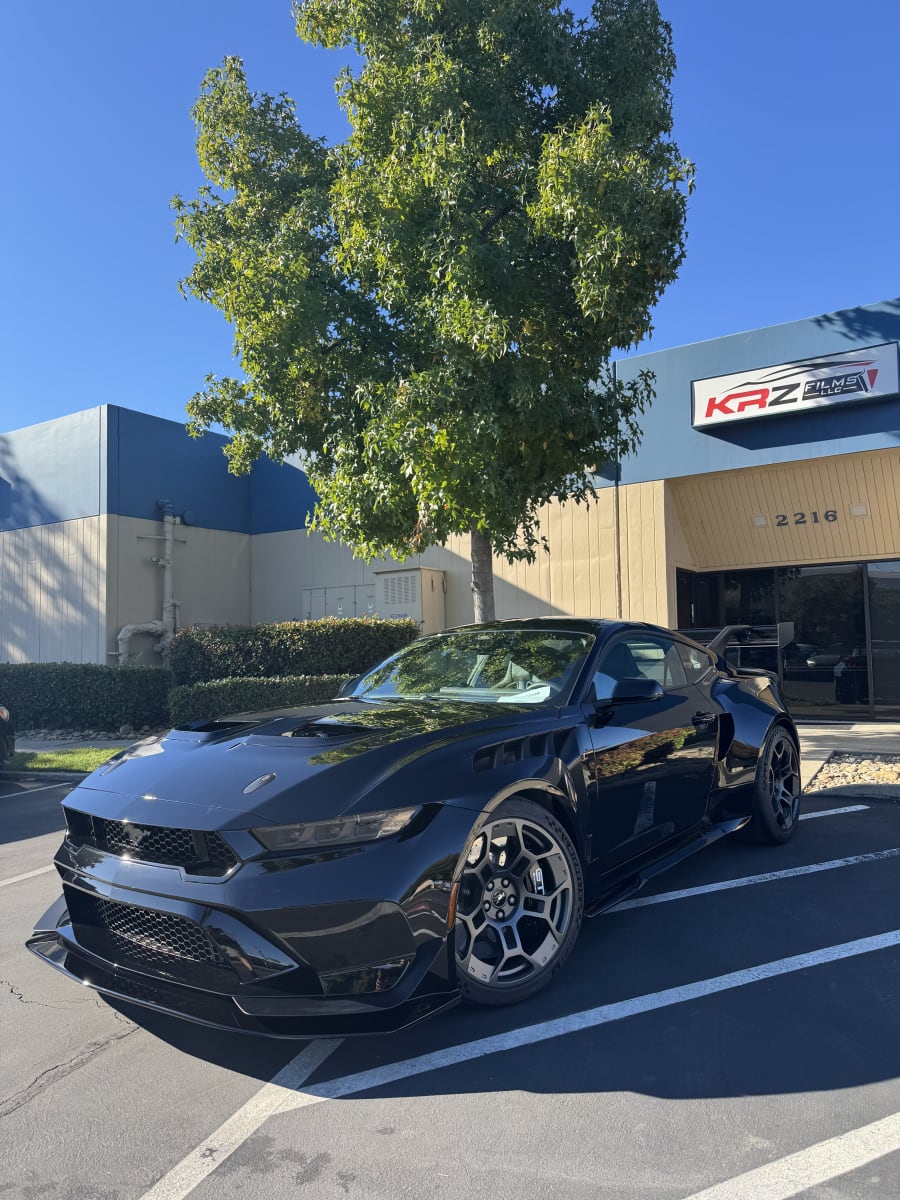 SunTek window film installation on car windows