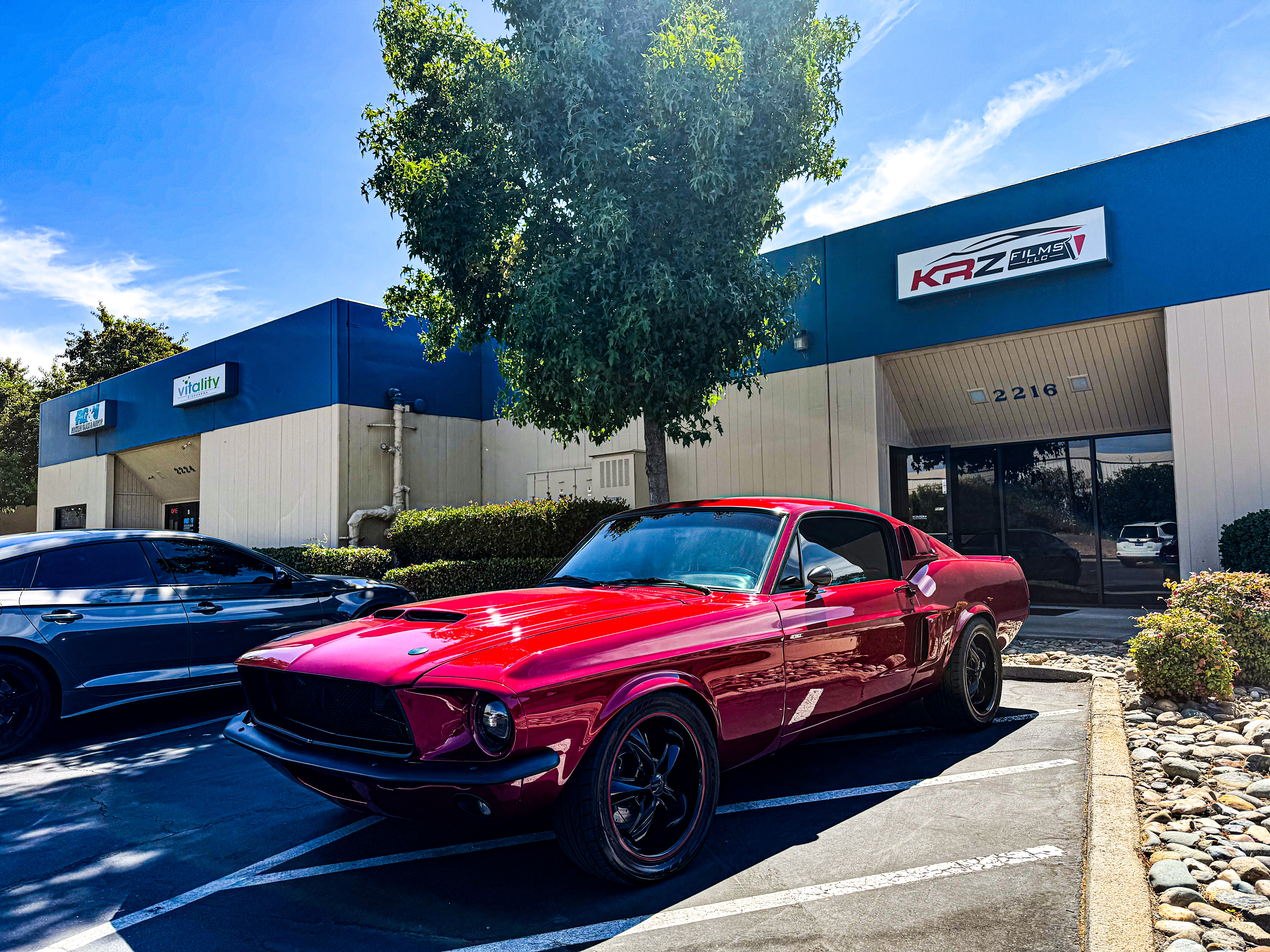 KRZ Films work showcase 1 — professional window tint and paint protection film installation