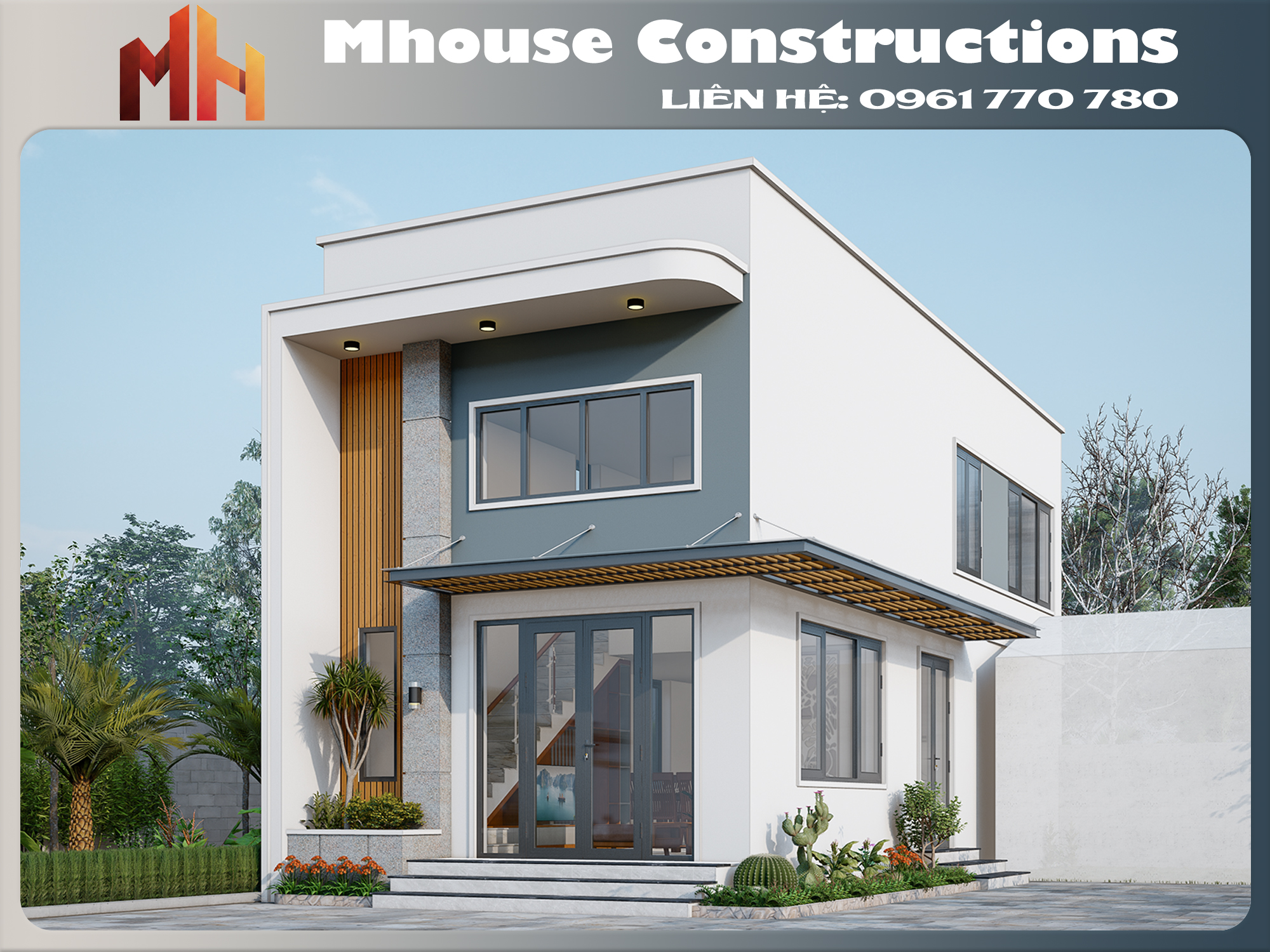 Thiết kế nhà gác lửng tại Mỹ Lộc Nam Định