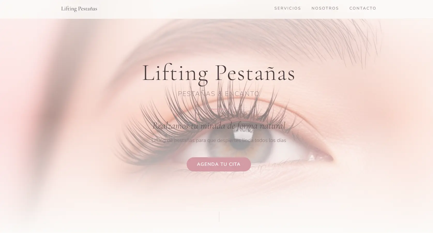 Landing Page – Servicios de Belleza a Domicilio