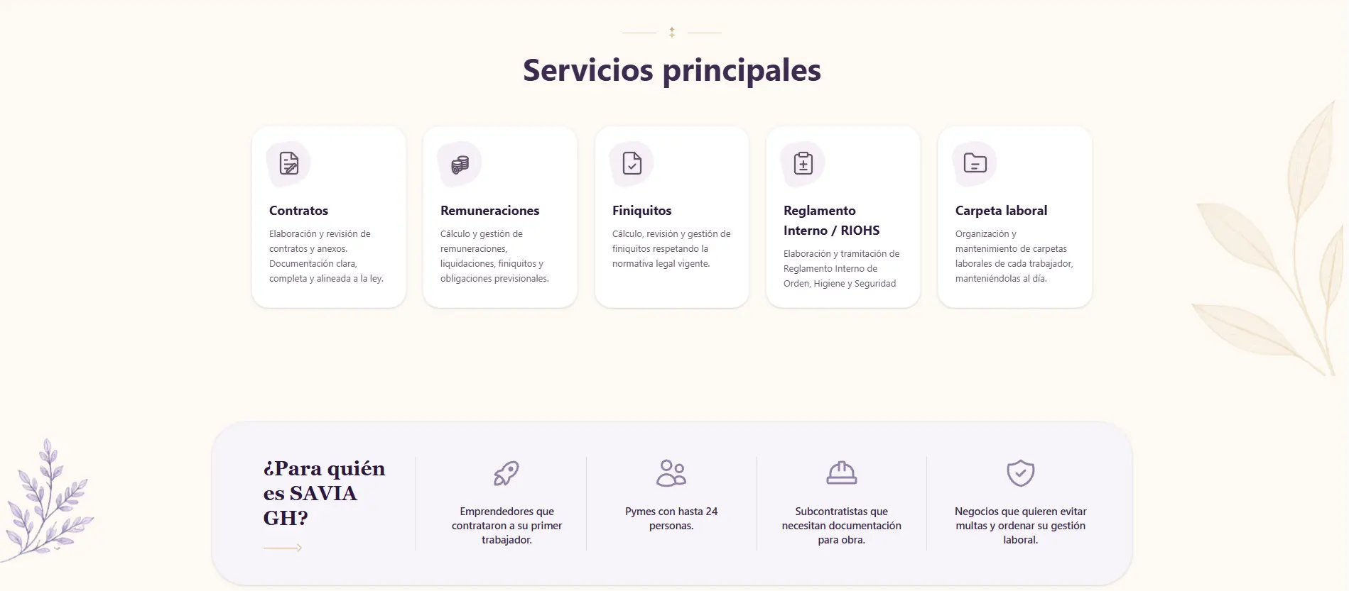 Savia GH - Recursos Humanos para Pymes - Imagen 2
