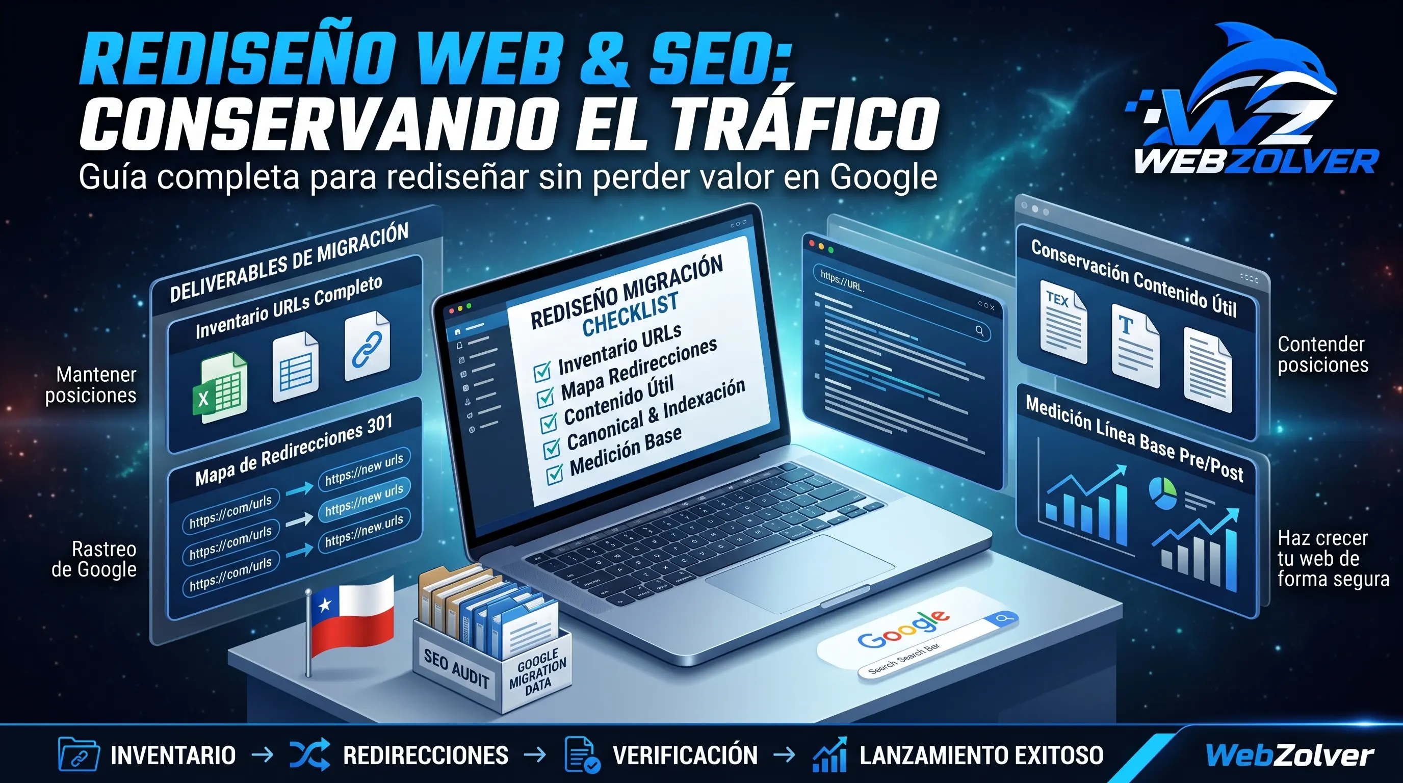 Rediseño web sin perder SEO: cómo planificar la migración