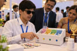 Visually impaired Hyderabad student invents talking medicine box, wins award