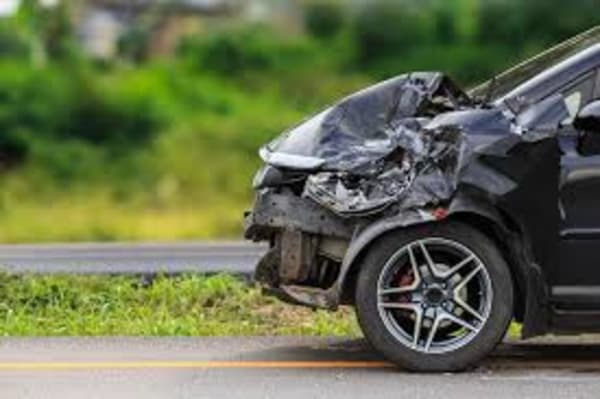 Rishikesh: A car heading towards the airport via Thano Road collided with a crash barrier near the Bhoomiya Temple. Two people were onboard.