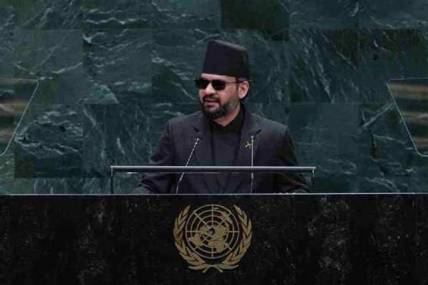 At UN, Nepal PM Balendra Shah Calls "Himalayan Tsunami" a Global Warning, Proposes Nepal–India–China Climate Mechanism