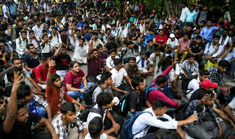 Tear Gas, a Hunger Strike, and a Cordial Meeting: Inside Delhi's NEET Protest Showdown