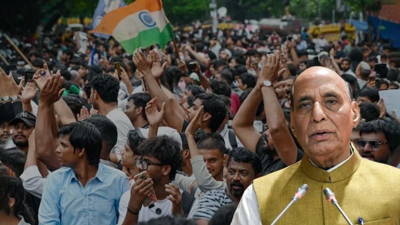 Rajnath Singh Accuses Opposition of Using Students as 'Political Tools' Amid NEET Protest Row
