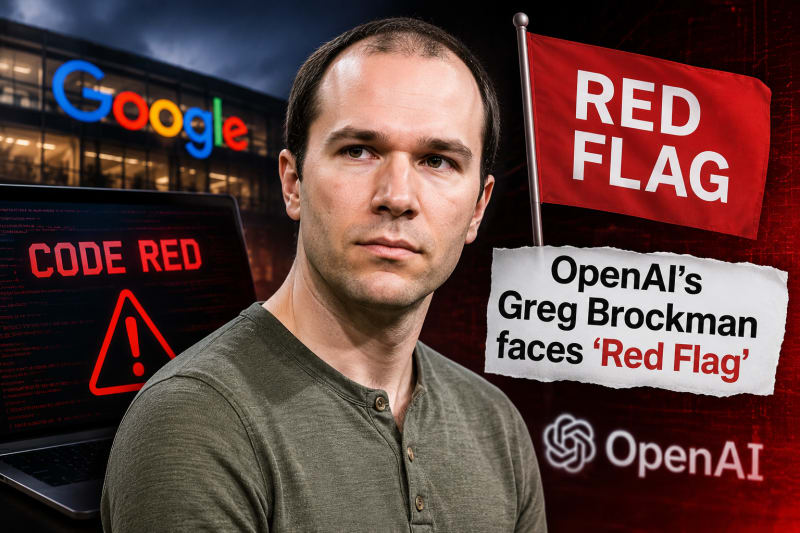 ChatGPT gave Google ‘Code Red’; now OpenAI’s Greg Brockman faces ‘Red Flag’