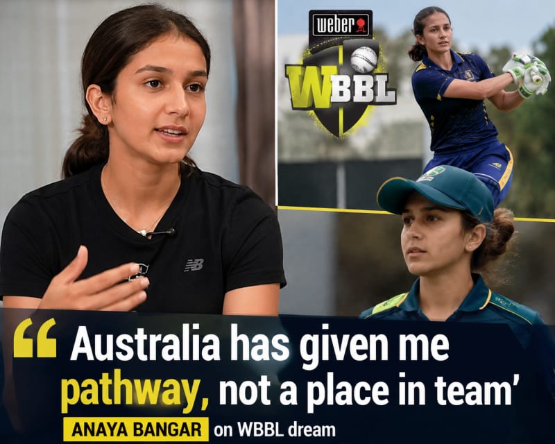 Australia has given me pathway, not a place in team’: Anaya Bangar on WBBL dream