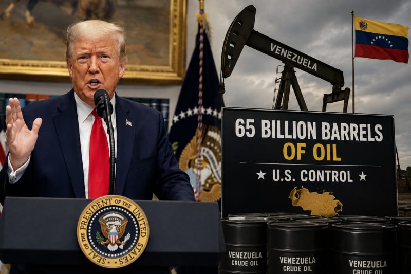 'Biggest oil deal in history': Trump announces US control of 65bn barrels in Venezuela