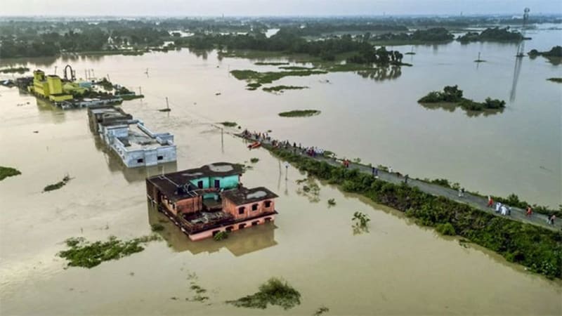 Amid Deadly Bihar Floods, BJP's 'Light A Lamp' Campaign For Modi's Birthday Sparks Opposition Fury