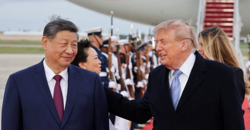 Trump Hosts Xi Jinping at White House in First Chinese State Visit in a Decade