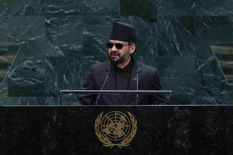 At UN, Nepal PM Balendra Shah Calls "Himalayan Tsunami" a Global Warning, Proposes Nepal–India–China Climate Mechanism